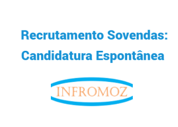 Recrutamento Sovendas: Candidatura Espontânea
