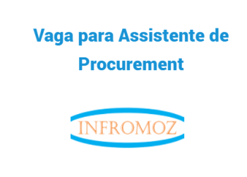Vaga para Assistente de Procurement