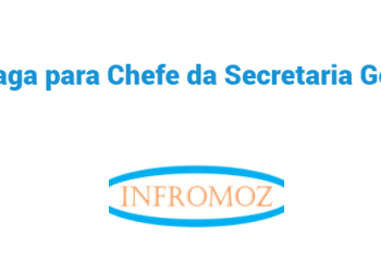 Vaga para Chefe da Secretaria Geral