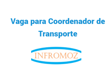 Vaga para Coordenador de Transporte