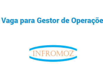 Vaga para Gestor de Operações