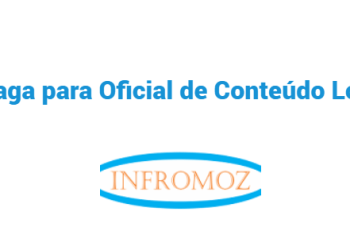 Vaga para Oficial de Conteúdo Local