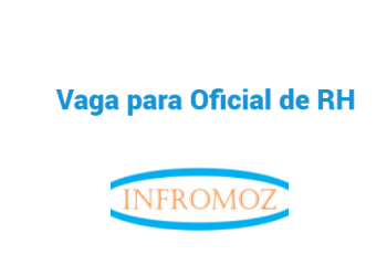 Vaga para Oficial de RH