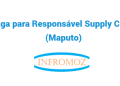 Vaga para Responsável Supply Chain (Maputo)