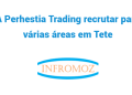 A PERHESTIA TRADING está a recrutar para várias áreas em Tete