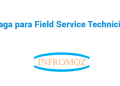 Vaga para Field Service Technician