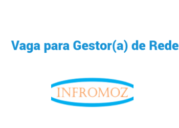 Vaga para Gestor(a) de Rede