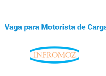 Vaga para Motorista de Carga