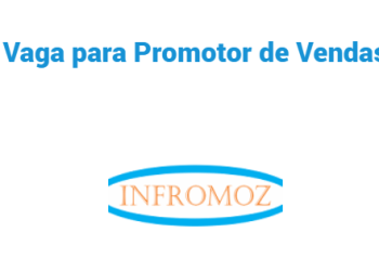 Vaga para Promotor de Vendas