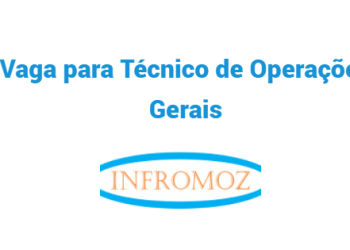 Vaga para Técnico de Operações Gerais (Songo)