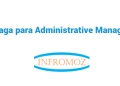 Vaga para Administrative Manager