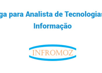 Vaga para Analista de Tecnologias de Informação