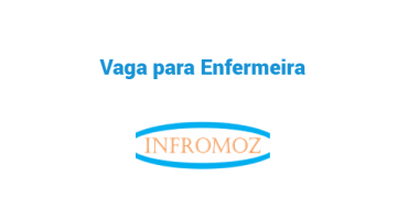 Vaga para Enfermeira