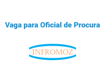Vaga para Oficial de Procura