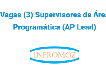 Vagas para (3) Supervisores de Área Programática (AP Lead)